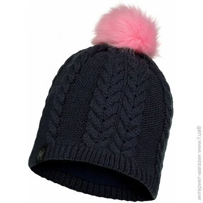 Buff  Khitted & Fleece Hat Nina Night Blue (1033-BU 123544.779.10.00)