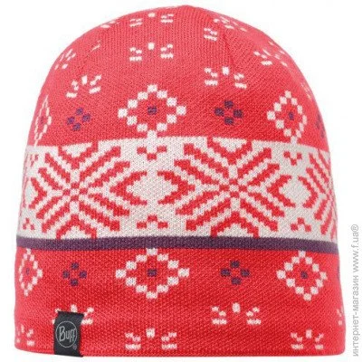  Buff Knitted & Polar Hat Jorden coral (111011.423.10.00)