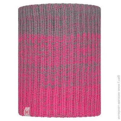 '   () Buff KNITTED & FLEECE NECKWARMER GELLA pump pink (BU 123545.564.10.00)