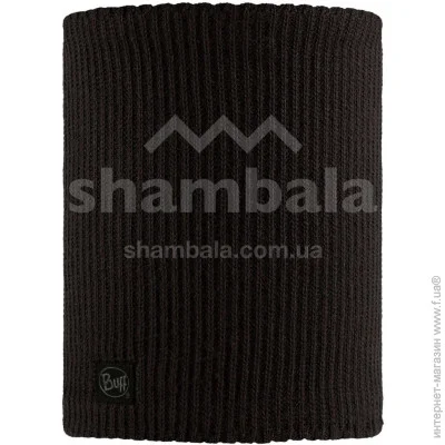'   () Buff Knitted&Fleece Neckwarmer Rutger Graphite  (BU 129695.901.10.00)