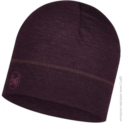 Buff  Merino Lightyweight Beaney Deep Purple (1033-BU 113013.603.10.00)
