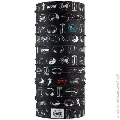    () Buff Original Ecostretch Kaleat Black    (BU 130515.999.10.00)