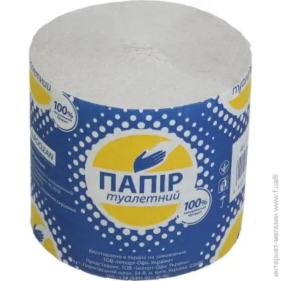 Туалетний папір Buroclean без гільзи 39 м (10100001) Туалетний папір Buroclean без гільзи 39 м (10100001)