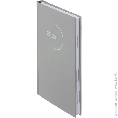 Ежедневник Buromax Дневник датированный MADAM A5 2026 BM.21170-09 светло-серый Ежедневник Buromax Дневник датированный MADAM A5 2026 BM.21170-09 светло-серый