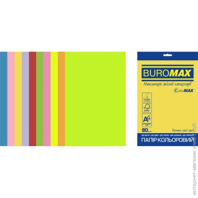   Buromax  . NEON+ INTENSIVE, EUROMAX, 10 ., 20 ., 4, 80 / (BM.2721820E-99)