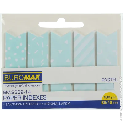  Buromax   PASTEL,   , 65x18 , 100 .,  (BM.2332-14)