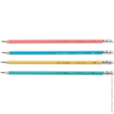  Buromax   PASTEL HB, ,  , 100 .   (BM.8526)