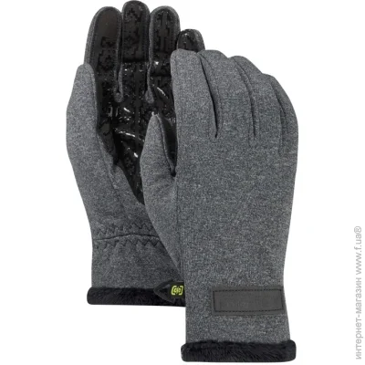Burton  WB Sapphire Glove 2024 Black Heather S (1092-9010510406965)
