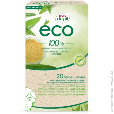    Byly   Eco Waxing Strips     20 ./.