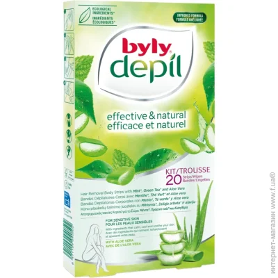    Byly   Waxing Strips           20 ./.