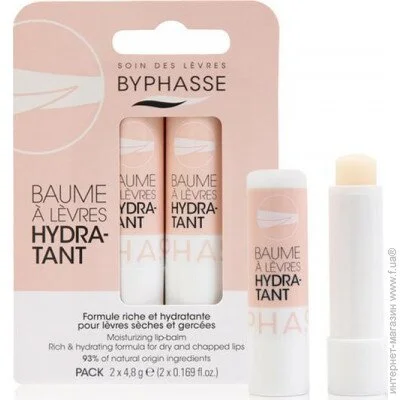    Byphasse Moisturizing Lip Balm 2 .