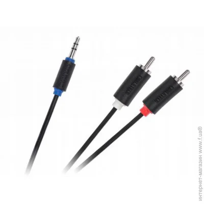     Mini-Jack 3,5  2xRCA Cabletech Standard KPO3952 5