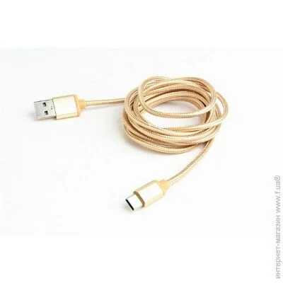  Cablexpert USB For Type-C 1.8M Gold (CCB-mUSB2B-AMCM-6-G)