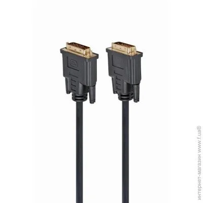  Cablexpert DVI-D - DVI-D 3   (CC-DVI2-BK-10)