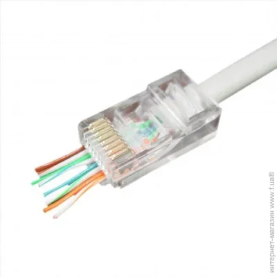   Cablexpert RJ45 catTCHK5e UTP 8P8C ( ,  ) 50  (LC-PTU-01/50)