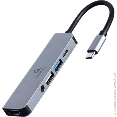 USB- Cablexpert USB-C 5--1 (A-CM-COMBO5-02)