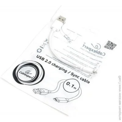  Cablexpert CC-USB2-AMLM-W-0.1M