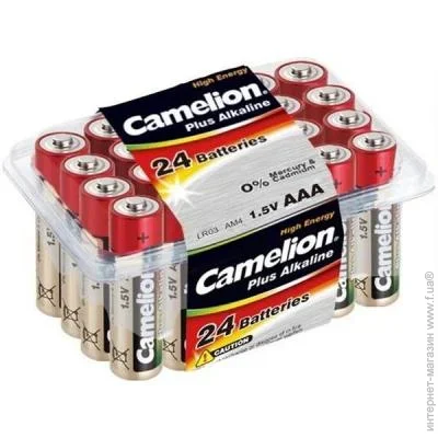  Camelion LR03 Plus Alkaline, 24. (LR03-PB24)