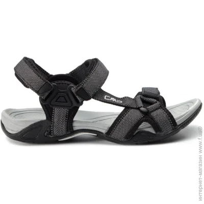 Campagnolo 볿 Hamal Hiking Sandal 45 Black (1097-38Q9957-U901 45)