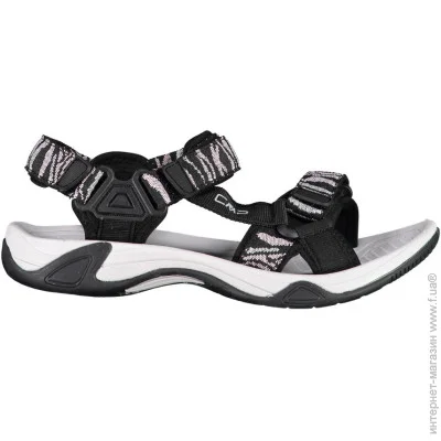  Campagnolo  Hamal Wmn Hiking Sandal 39 Black/White (1097-38Q9956-44UL 39)
