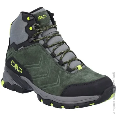   Campagnolo  Men's Melnick 2.0 Mid Waterproof Boot 43 Green (1097-3Q18587-E980 43)