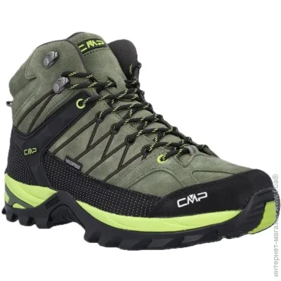  Campagnolo  Men's Rigel Mid Waterproof Boot 44 Khaki (1097-3Q12947-02FP 44)