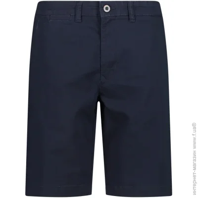 Campagnolo  Men's Stretchy Cargo Bermuda Dark Blue M (1097-30U7157-N950 48)