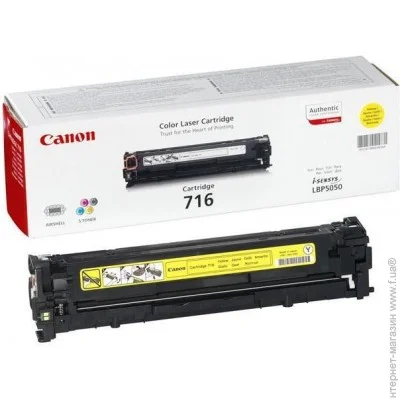 Canon 716 Yellow (1977B002)