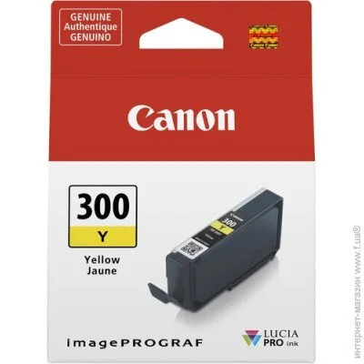  Canon  Canon PFI-300 Y (4196C001) Yellow