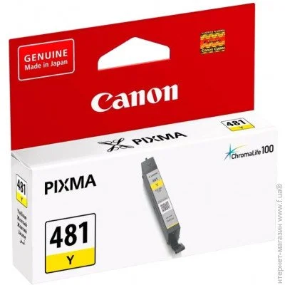  Canon CLI-481Y Yellow
