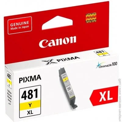  Canon CLI-481YXL Yellow
