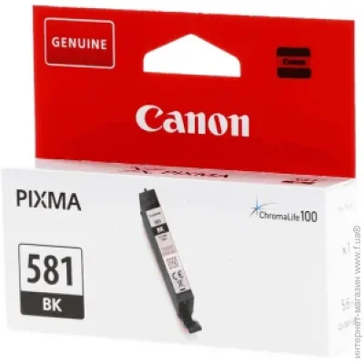  Canon CLI-581BK Black (2106C001) Black 5.6 