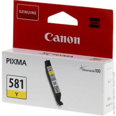  Canon CLI-581Y Yellow (2105C001) Yellow 5.6 