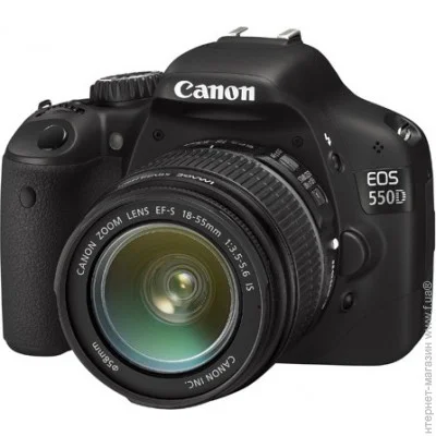  Canon EOS 550D Kit 18-55mm IS Black