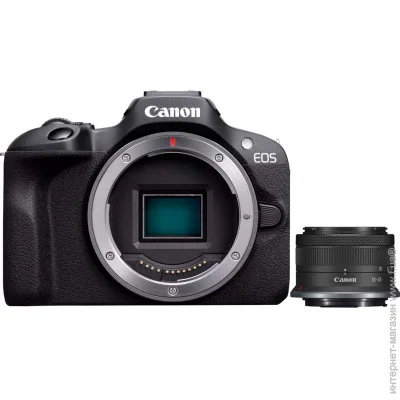 Canon    EOS R100 Kit RF-S 18-45mm F/4.5-6.3 IS STM (6052C013)