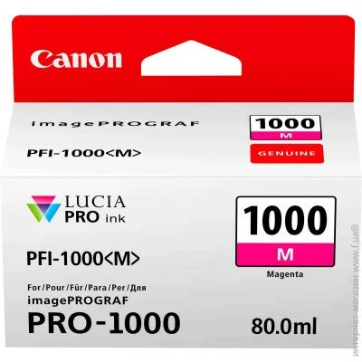  Canon PFI-1000M magenta (0548C001) Magenta 80 