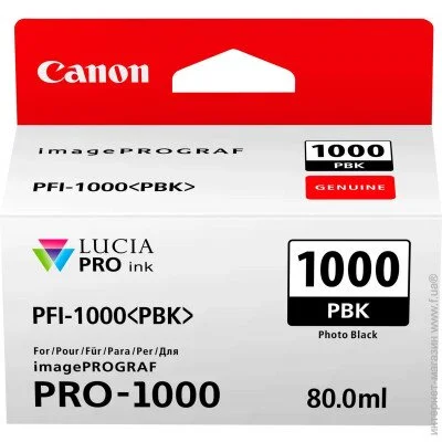  Canon PFI-1000PBK photo black (0546C001) Photo Black 80 
