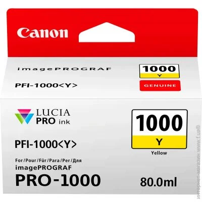  Canon PFI-1000Y yellow (0549C001)