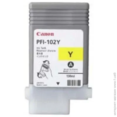  Canon PFI-102 Yellow, 130 (0898B001AA)