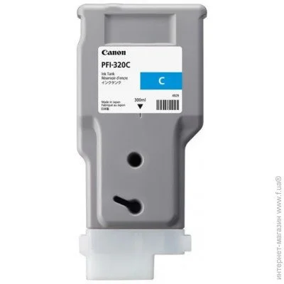  Canon PFI-320 Cyan, 300  (2891C001AA) Cyan 300 
