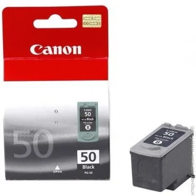 Картридж Canon PG-50 Black (0616B001/0616B025) Black Matte Картридж Canon PG-50 Black (0616B001/0616B025) Black Matte