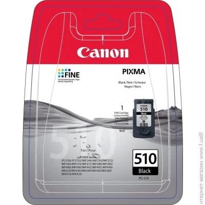 Картридж Canon PG-510 Black (2970B007AA) Картридж Canon PG-510 Black (2970B007AA)