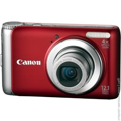  Canon PowerShot A3100 IS Red