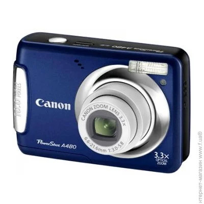  Canon PowerShot A480 Blue