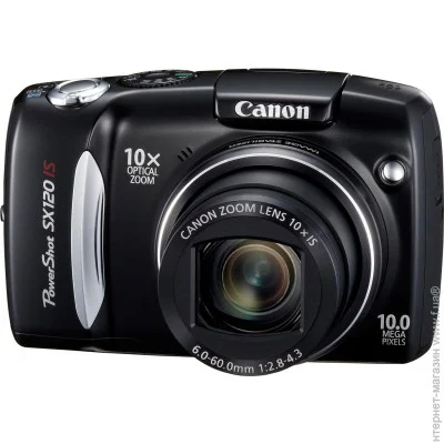  Canon PowerShot SX120 IS Black