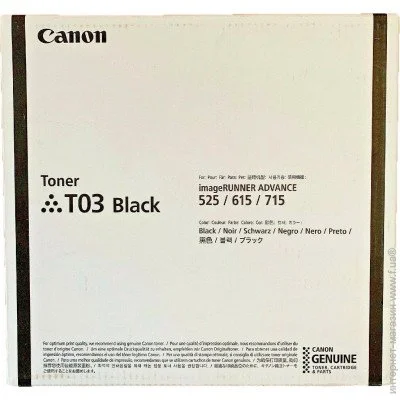  Canon T03 Black (2725C001AA)