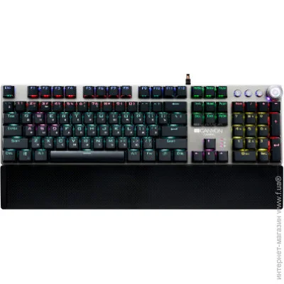 Клавіатура Canyon CND-SKB7-RU USB Black Клавіатура Canyon CND-SKB7-RU USB Black