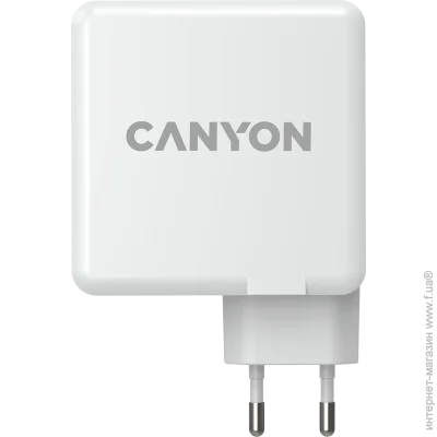   Canyon H-100 GaN 2xUSB-C, 2xUSB-A, PD3.0, QC3.0, 100W White (CND-CHA100W01)
