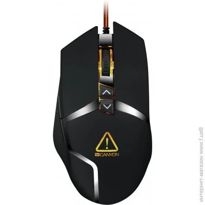 Мышь Canyon Tantive Black/Orange (CND-SGM4E) Мышь Canyon Tantive Black/Orange (CND-SGM4E)