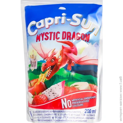   Capri-Sun Sun Mistic Dragon  0.2  (4000177408100)